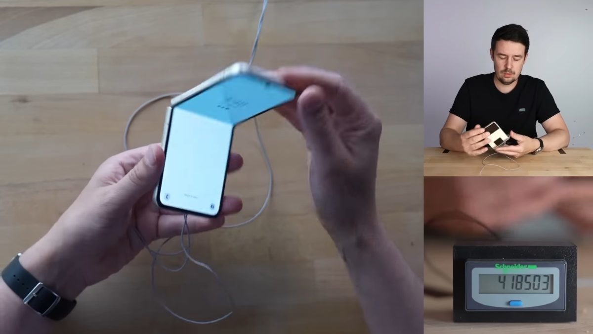 比官方还狠,三星 Galaxy Z Flip 3 被折叠了 418503 次 Samsung Galaxy Z Flip 3 Folded 418,503 Times