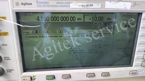 是德E4438C信号发生器维修无法开机故障案例