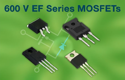 Vishay发布3颗新的600V EF系列快恢复二极管N沟道功率MOSFET