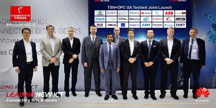 华为联合伙伴发布覆盖6大场景的TSN+OPC UA测试床，NI TSN技术成关键