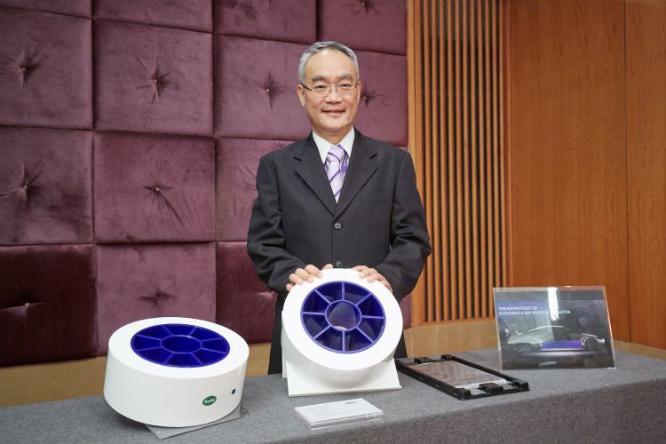 明基材料董事长陈建志。李建梁摄