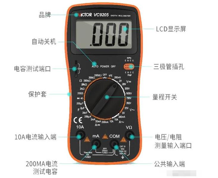 万用表9205与890c哪个好