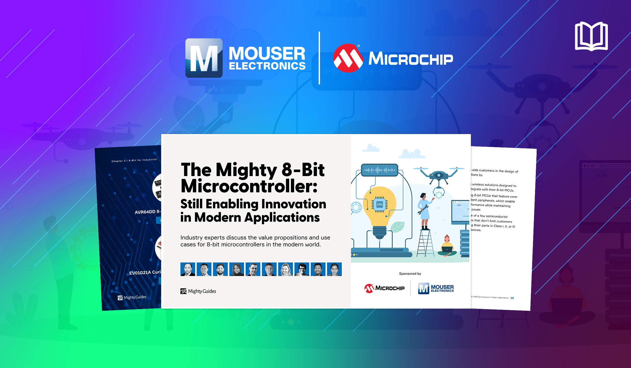 Microchip与贸泽联手推出新电子书重点介绍8位微控制器的简洁性与高效率