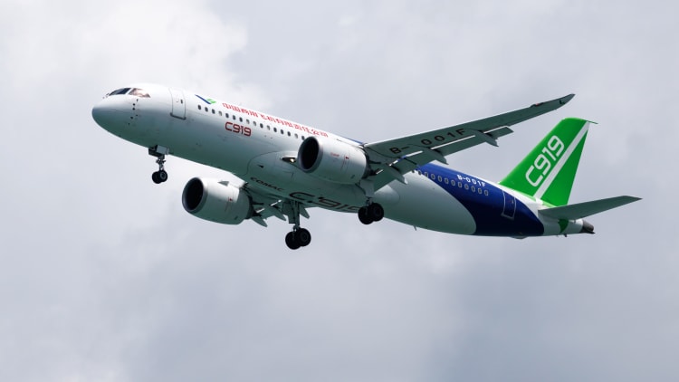 C919正寻求欧洲认证，空客在华飞机交付放缓