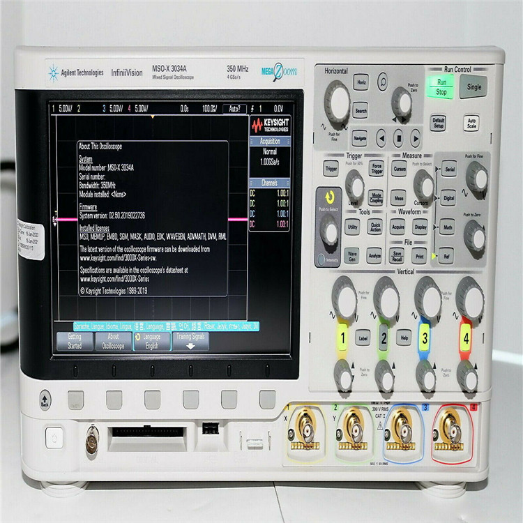 是德科技MSOX3034A混合信号示波器