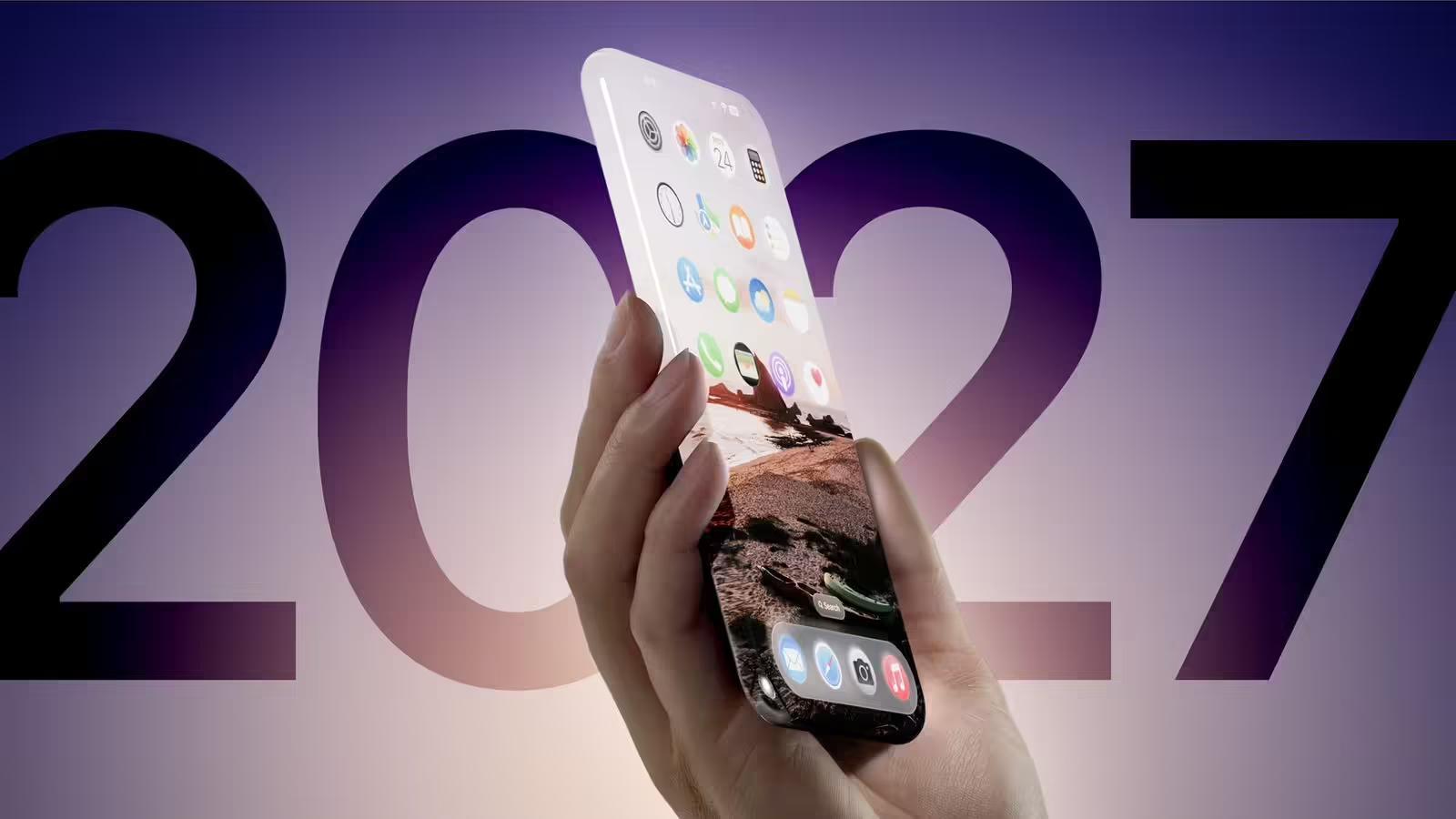 苹果计划2027年推出iPhone 20，采用真全面屏设计