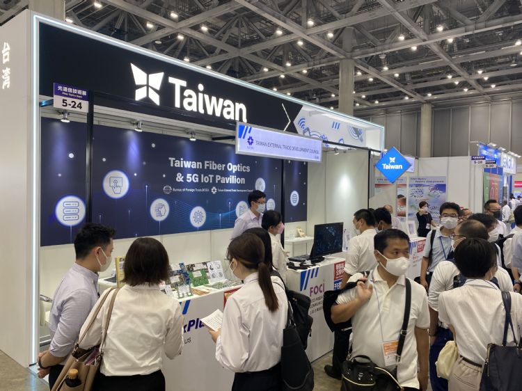 台厂参加日本通信放送周,希望争取合作机会。贸协