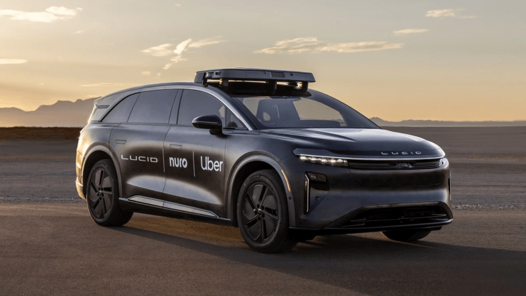 Uber、Nuro、Lucid联手测试，2026年或在旧金山上线