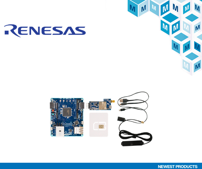 贸泽开售Renesas CK-RX65N云套件助力智能家居和工业控制应用