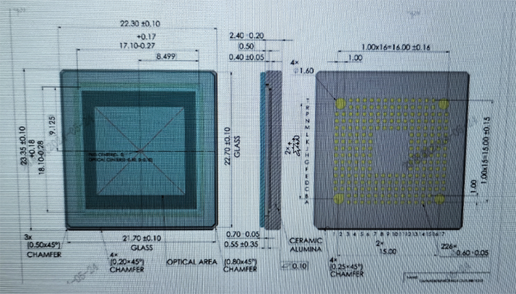 图像传感器芯片测试：陶瓷表贴无引线封装LGA应用与测试解决方案