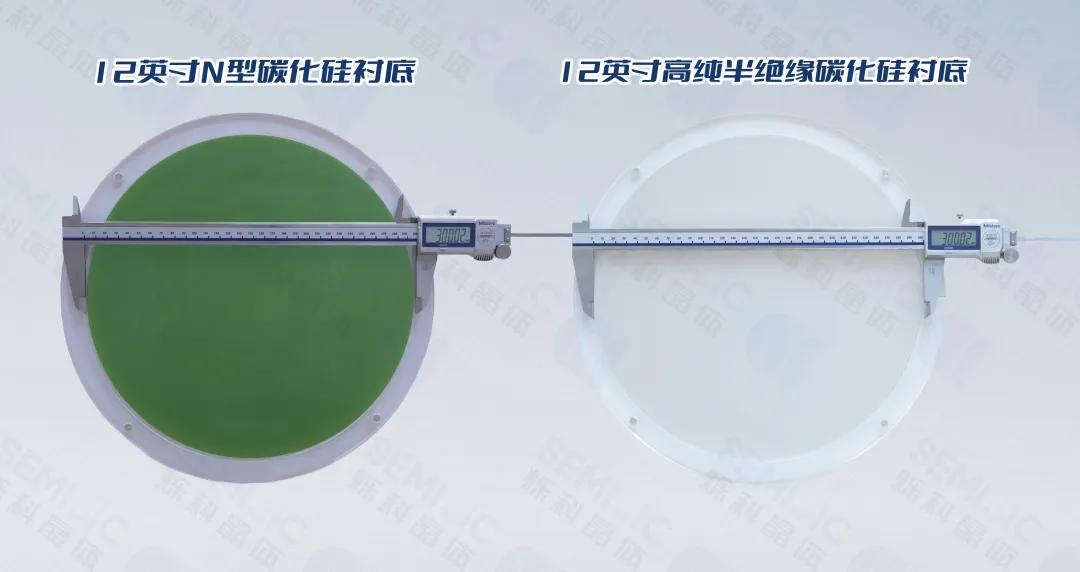 烁科晶体成功研制12英寸碳化硅衬底