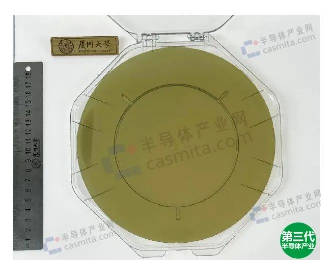 国内首家,厦门大学实现 8 英寸碳化硅外延生长