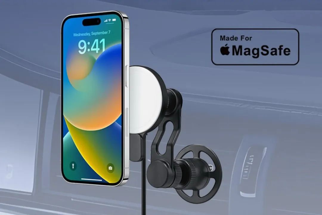 让iPhone 15充电更优雅,15款苹果MFM认证MagSafa磁吸充电器推荐-充电头网
