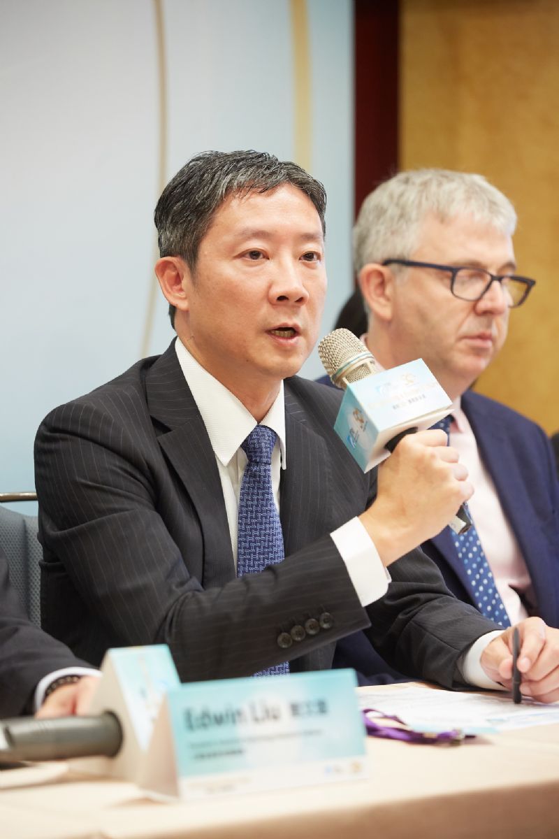 台湾康宁总经理何宜修。李建梁摄 台湾康宁总经理何宜修。李建梁摄