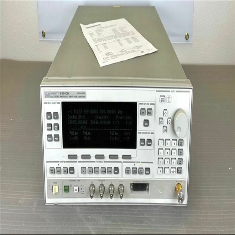 AGILENT8163B功率计参数支持