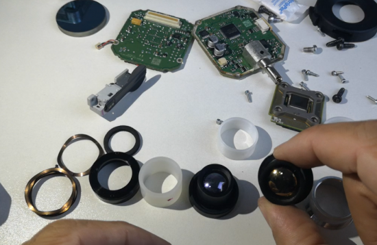 干货宝马夜视红外热成像摄像头拆解分析