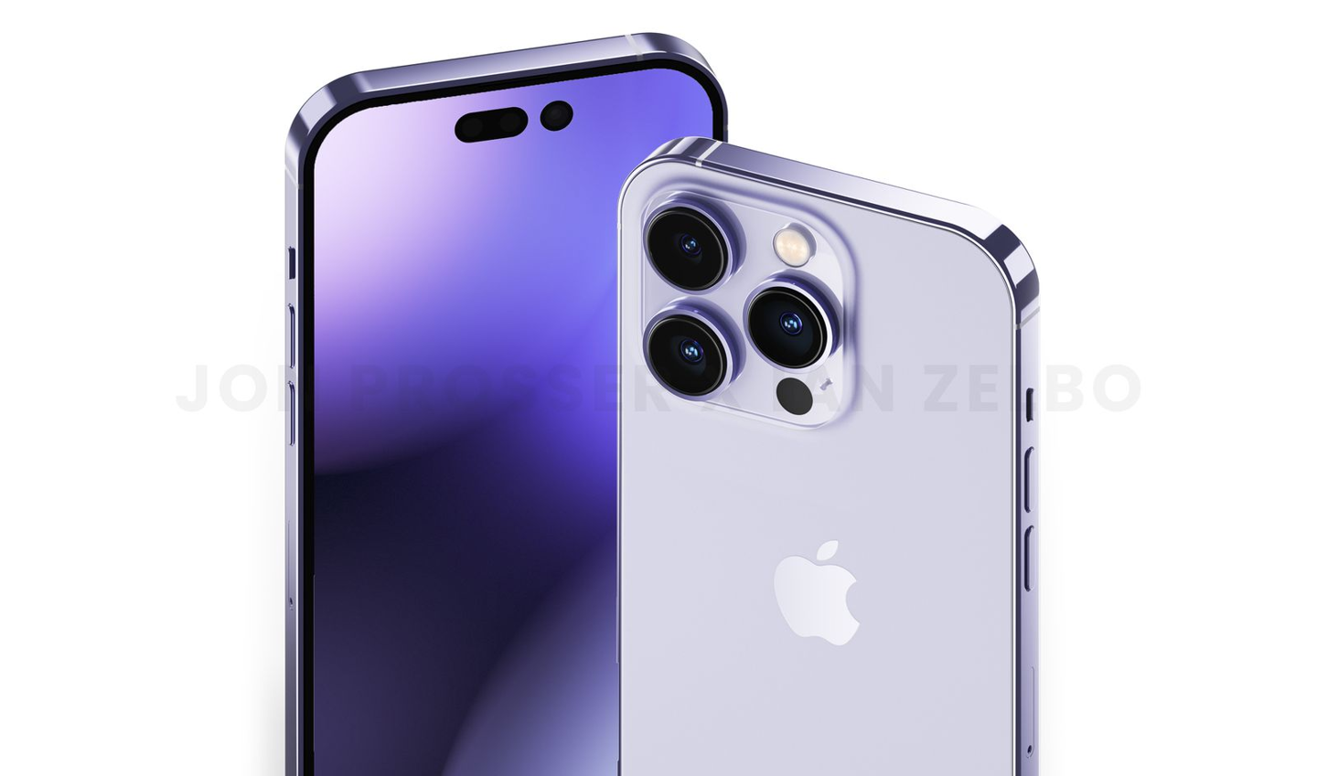 苹果 iPhone 14 Pro Max 铝板图纸曝光,相机模组凸起 4.17 毫米 iPhone 14 Pro渲染图