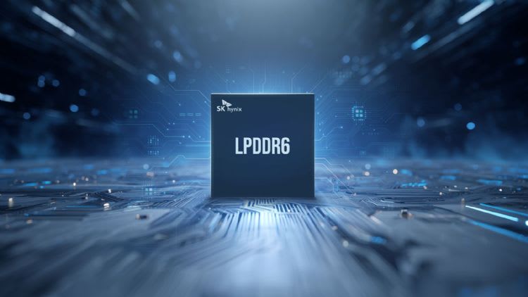 SK海力士完成全球首个1c LPDDR6开发