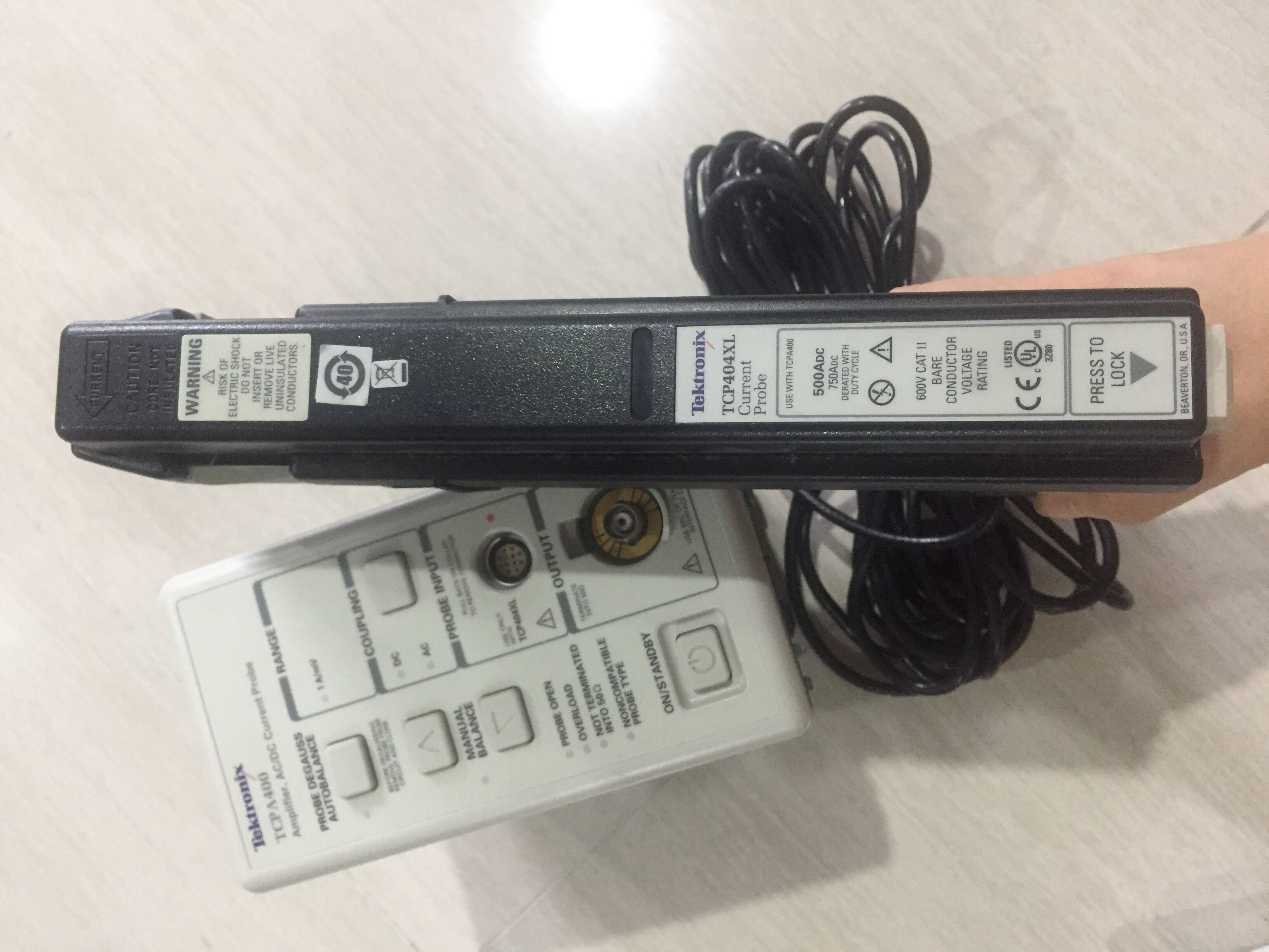 Tektronix泰克 TCPA400 TCP404XL 示波器电流探头