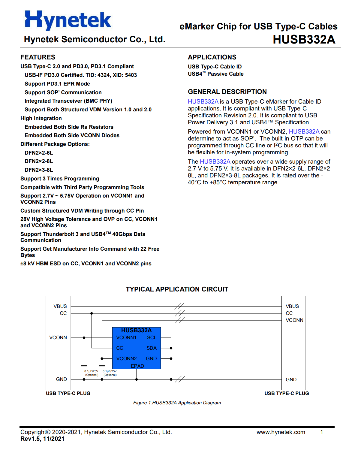 iPhone15系列采用USB-C接口,探索慧能泰E-Marker HUSB332系列芯片带来的革新与影响-充电头网