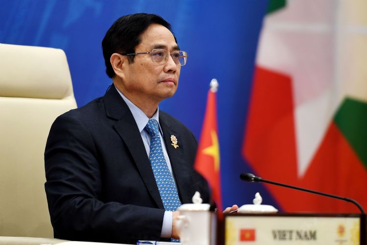 越南总理范明政呼吁NVIDIA等美国科技公司，进一步投资越南半导体产业。法新社