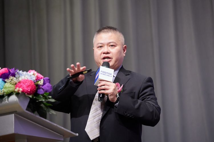 轴承厂富世达董事长黄祖模指出，折叠应用愈来愈广泛。李建梁摄