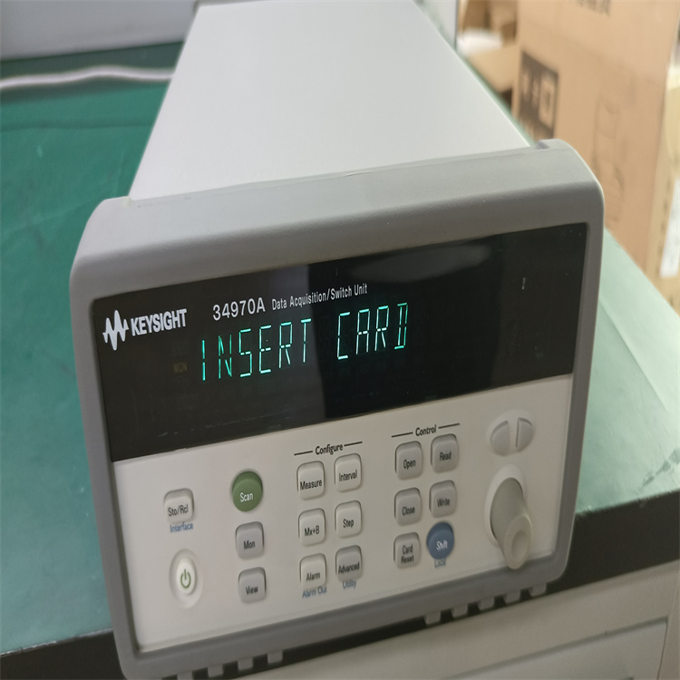 出售Keysight 34970A 数据采集仪器 带数据卡