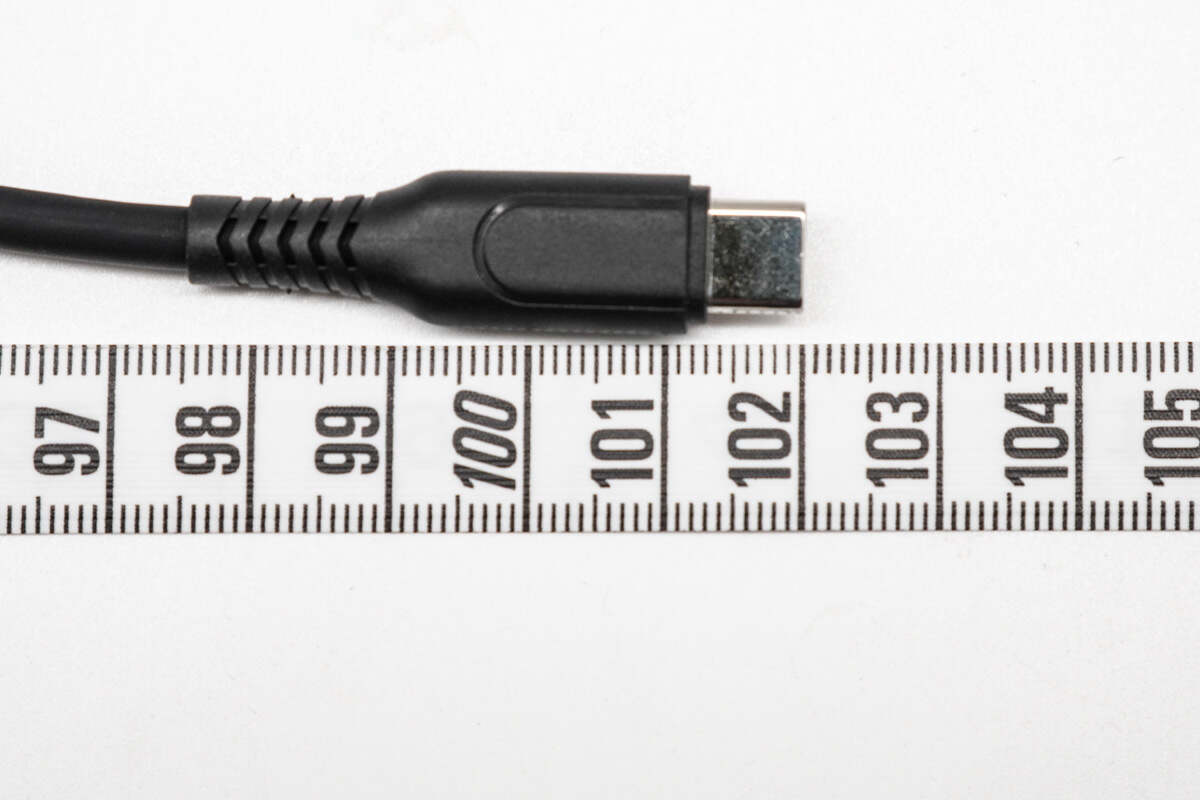 支持iPhone15的安耐惠65W C to C数据线-充电头网