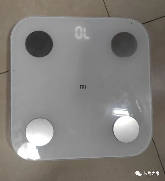 拆解维修出现“OL”的小米体脂秤2