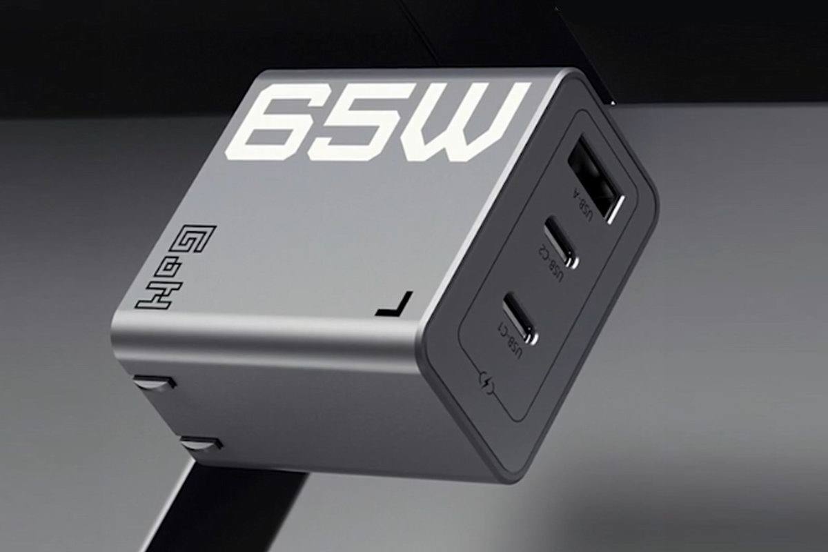 红魔发布两款氘锋透明快充，65W 2C1A、100W 3C1A