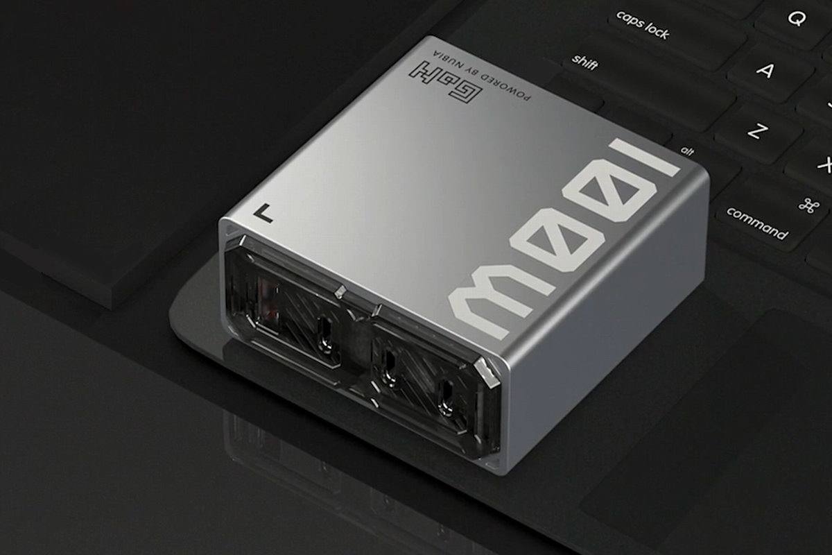 红魔发布两款氘锋透明快充,65W 2C1A、100W 3C1A-充电头网