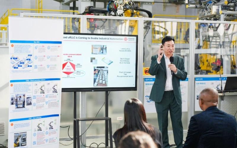 中国联通携手华为助力长城精工启动商用5G-A柔性产线