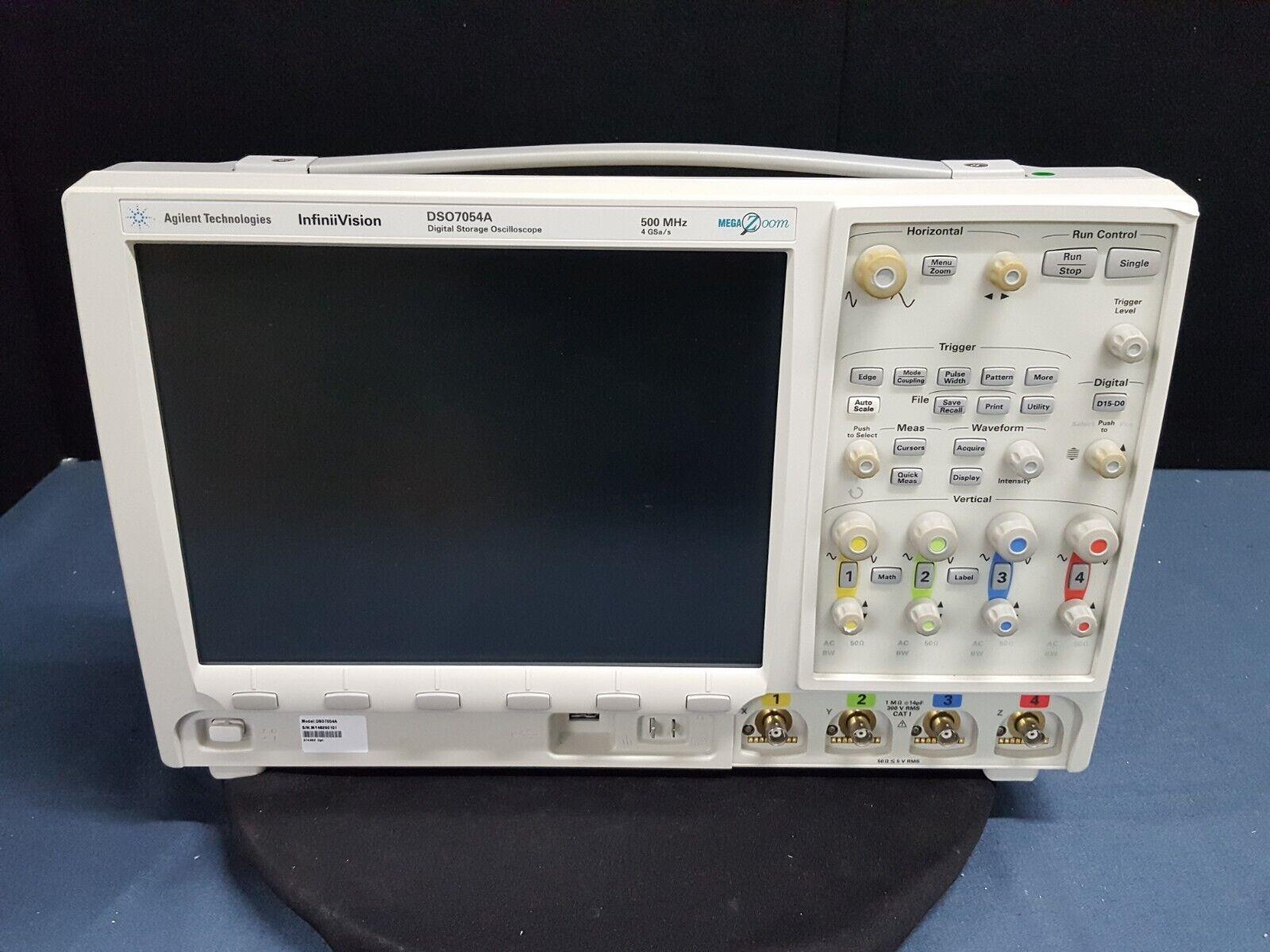 安捷伦Agilent DSO7054A示波器500MHz 4通道