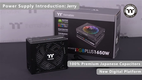 迎接RTX 4090电老虎!Tt 1650W电源首发双16针接口