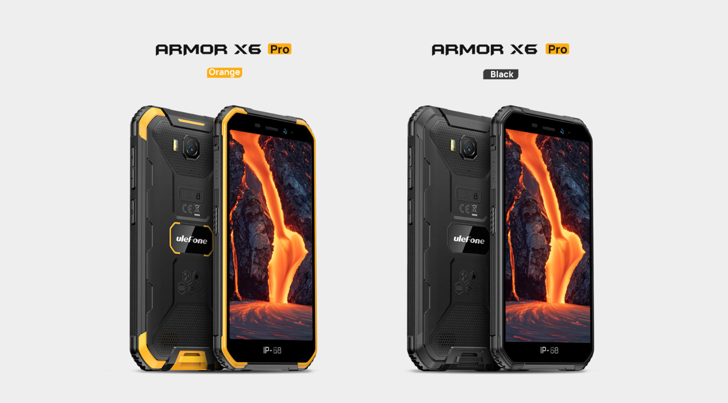 Ulefone Armor X6 Pro 手机发布:支持 IP69K 防尘防水,售价约 800 元