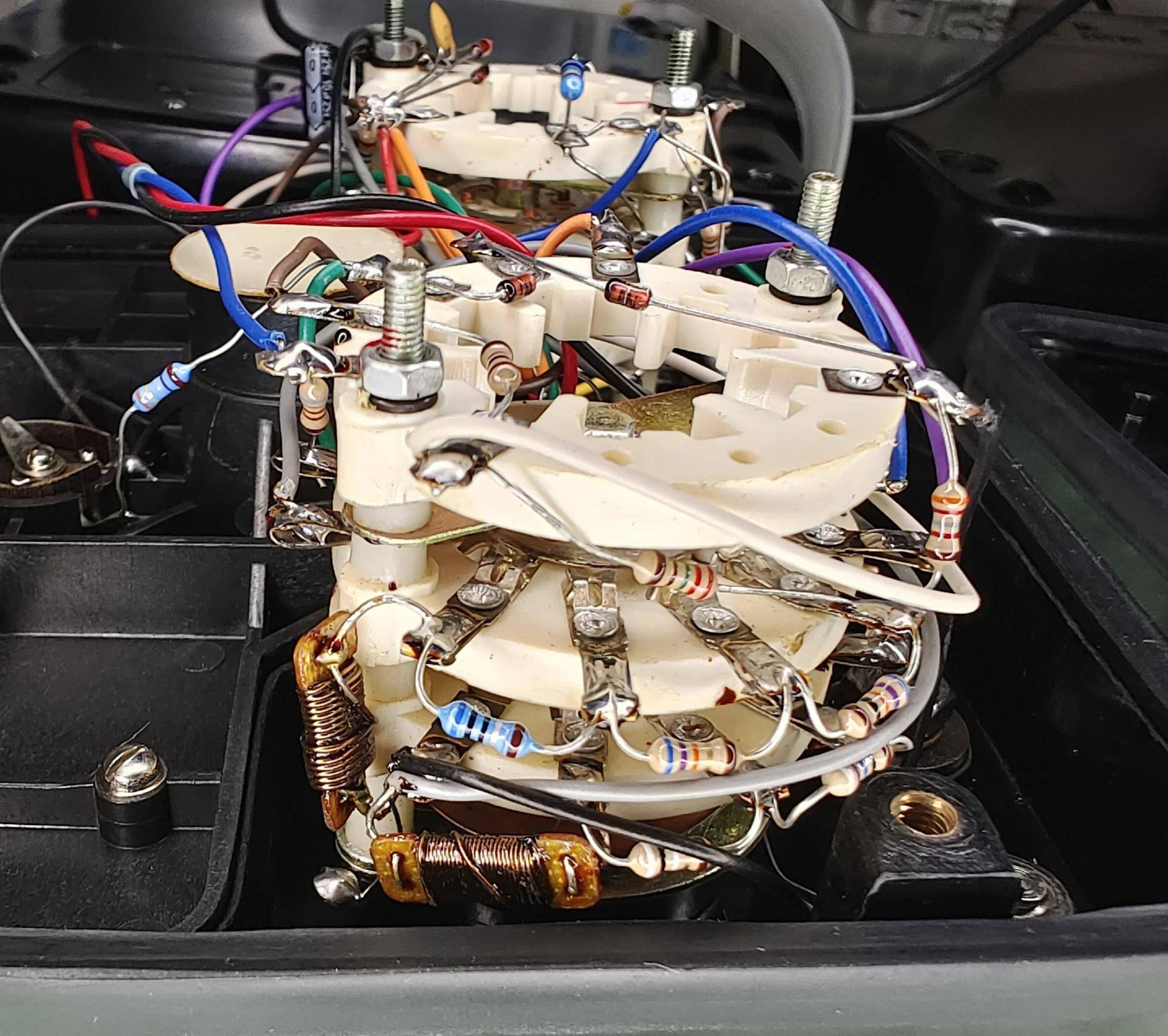 1963年震华500型万用表!500表的最高工艺水准!三代表拆盖