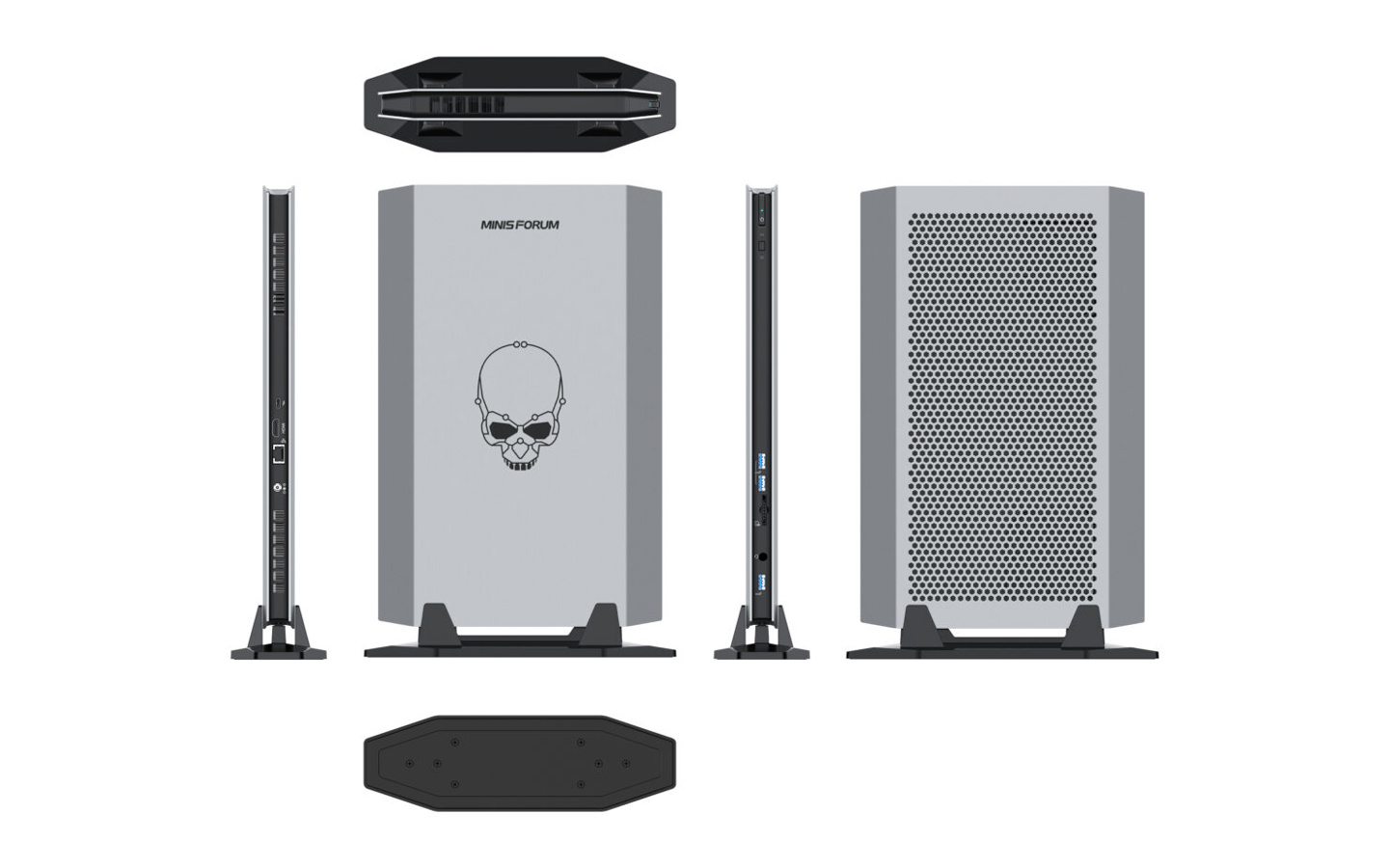 Minisforum 发布 NUCX17 / X15 迷你主机,最高 i7 + RTX 3070