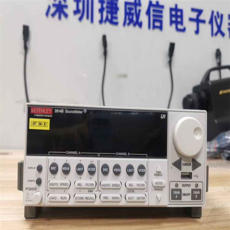Keithley2614B数字源表10A DC，200V，200W，100fA/100nV 2通道