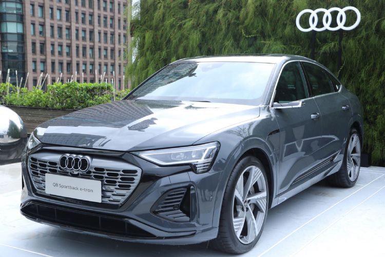 Q8 e-tron、Audi Q8 Sportback e-tron正式在台上市。符世闵摄