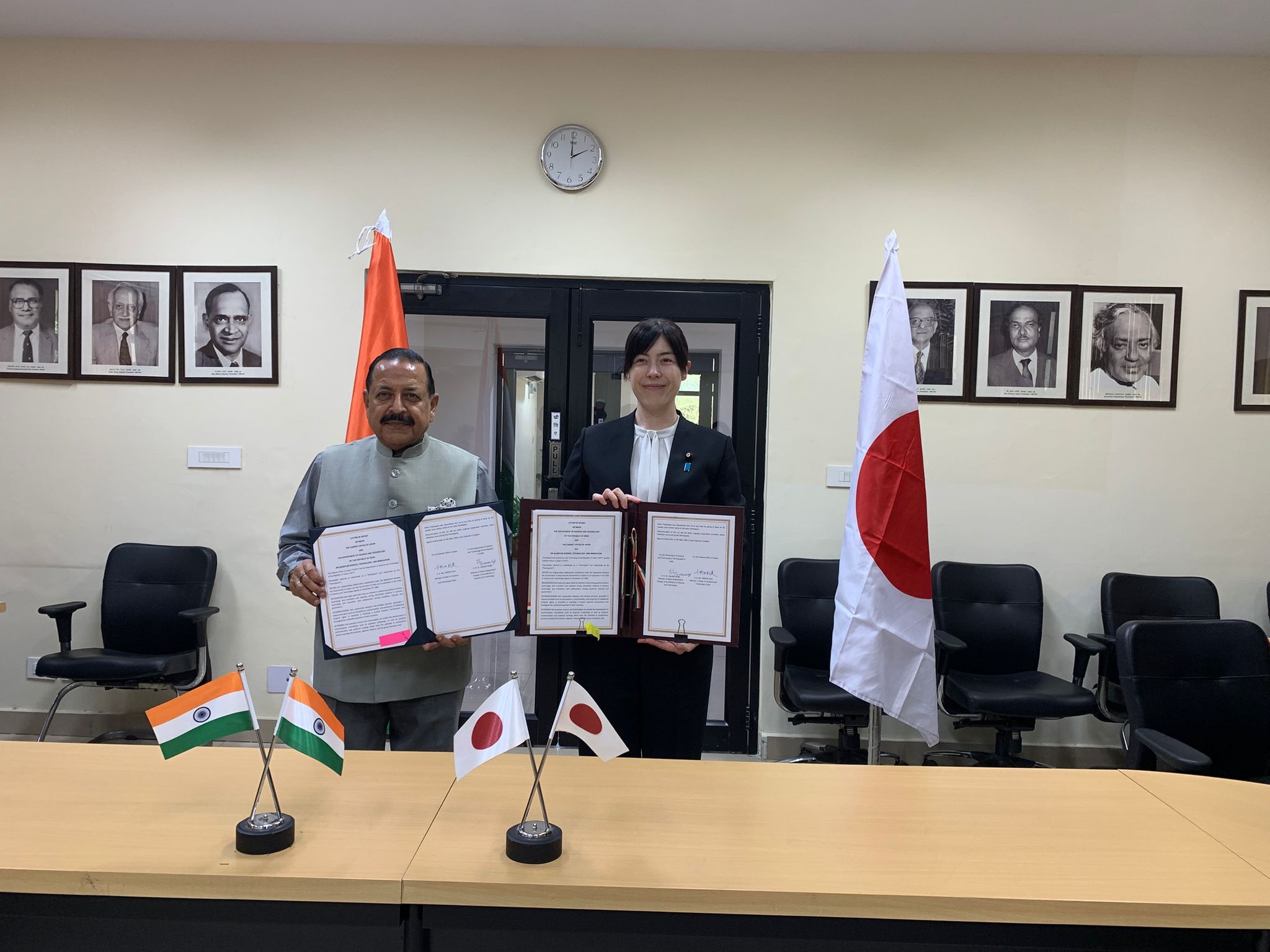 日本与印度签署量子技术合作备忘录