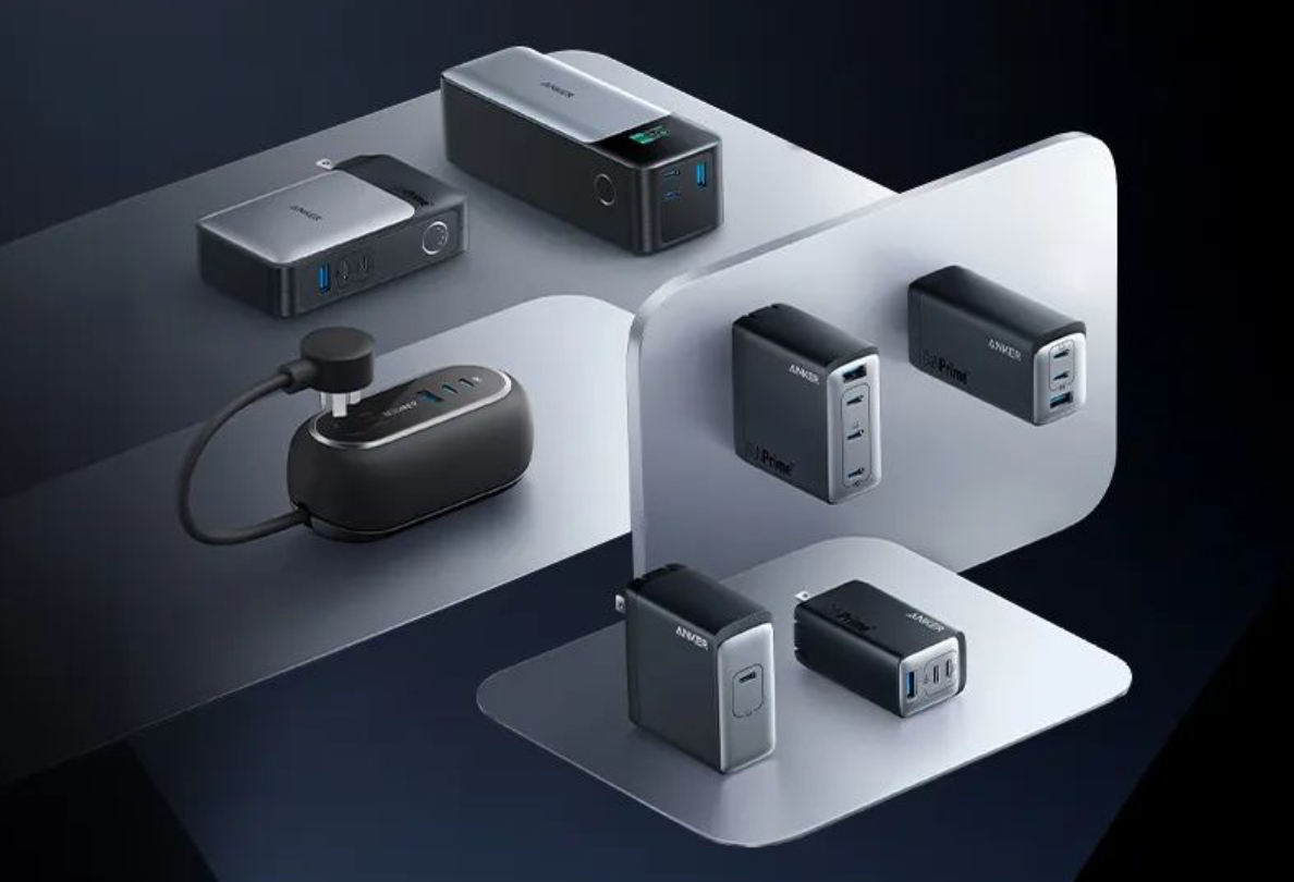 Anker 发布 7 款全氮化镓充电新品，PD3.1 型号支持 140W 输出