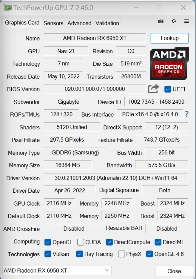 最强的A卡有多强!技嘉RX 6950 XT GAMING OC魔鹰评测:8条热管配均热板的怪物