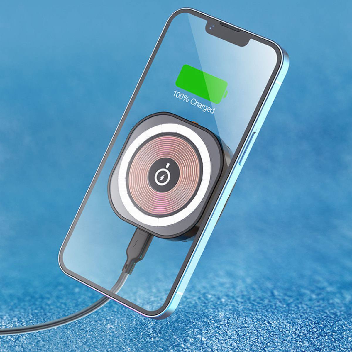 momax推出磁吸无线充电散热器同时搞定充电散热问题