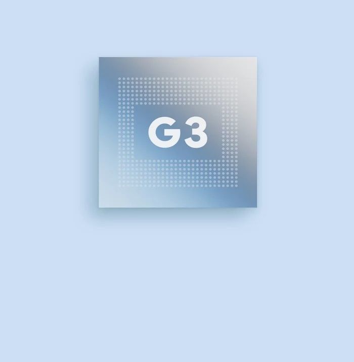Pixel 8系列采Google自家Tensor G3处理器。Google