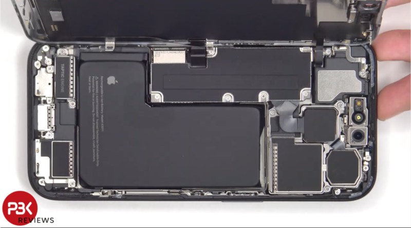 拆解苹果iPhone 15 Pro：中框结构重新设计，背面玻璃维修更容易