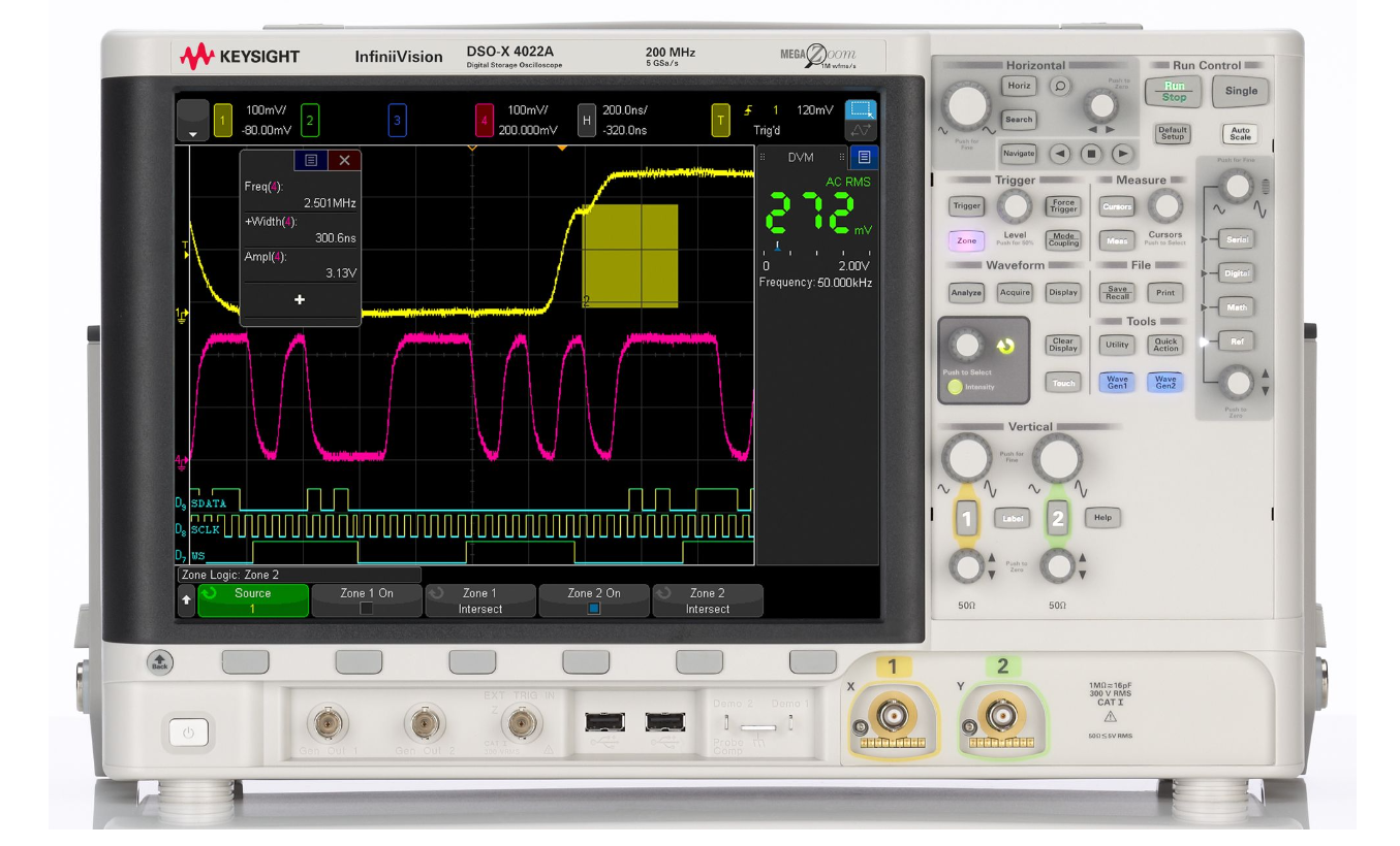 DSOX4022A 是德科技keysight示波器200MHz