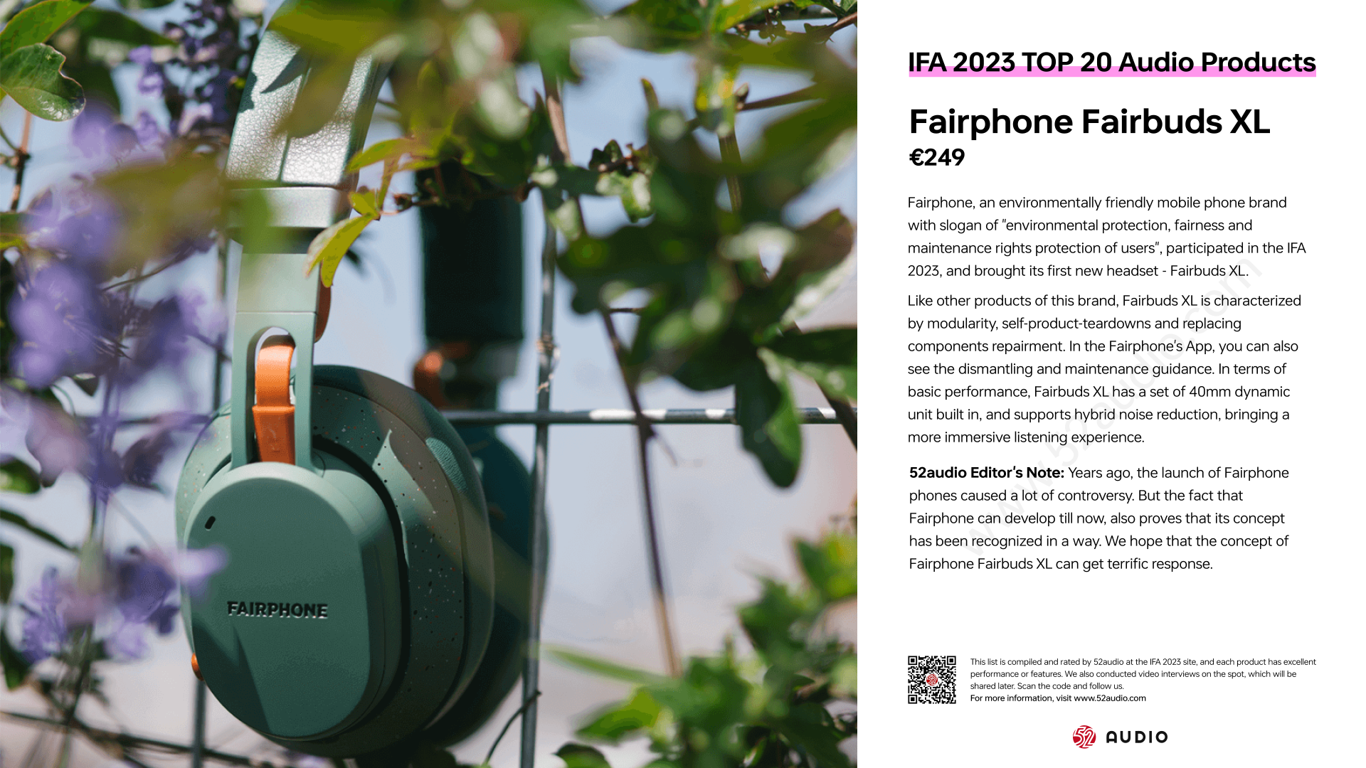 IFA 2023 TOP 20 Audio Products: Form innovation Blossoming with Radiant Splendor While Open-ear Buds Going into a Thing-我爱音频网