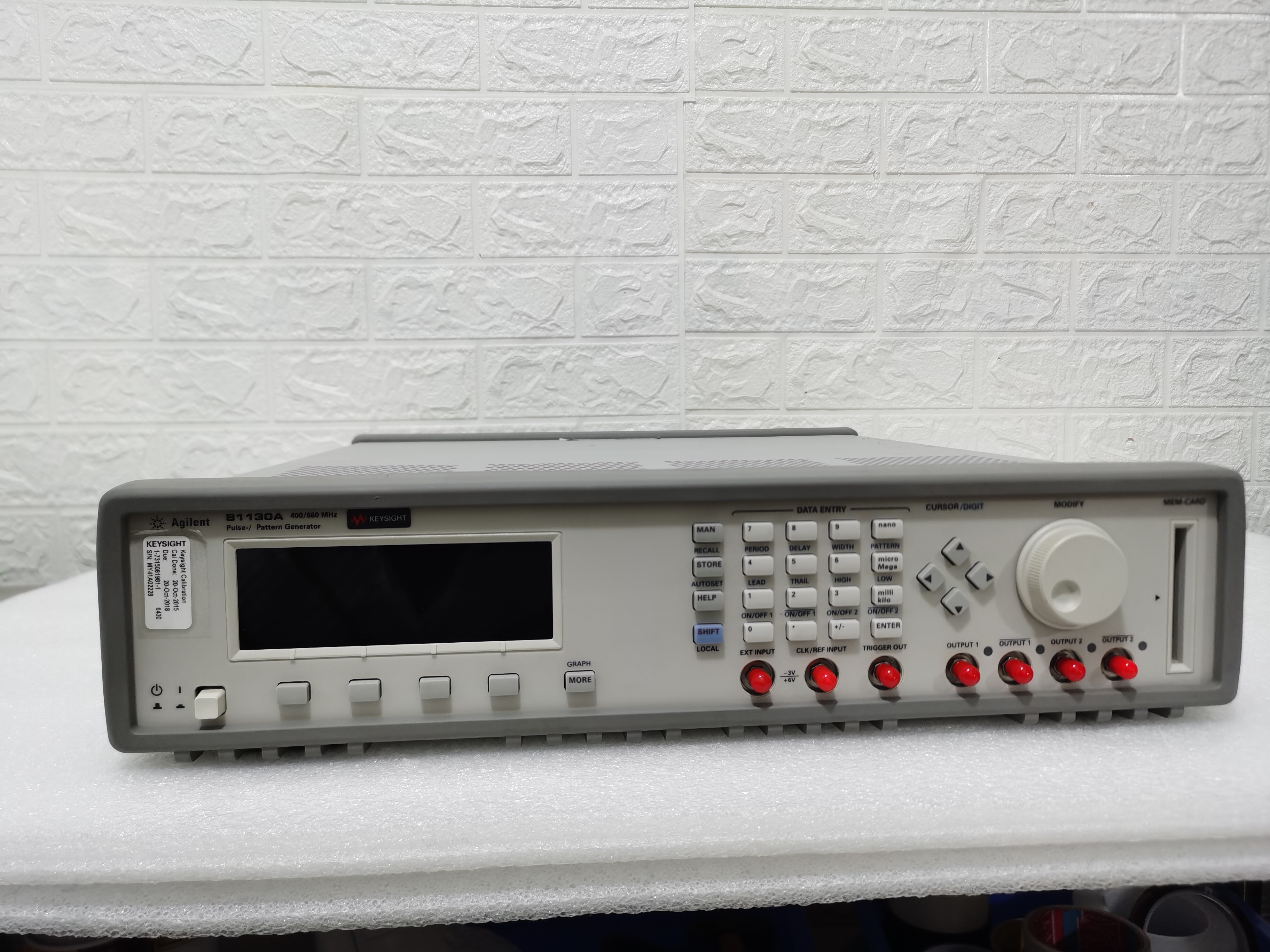 长期/租售：Agilent81130A 带模块两个 81130A