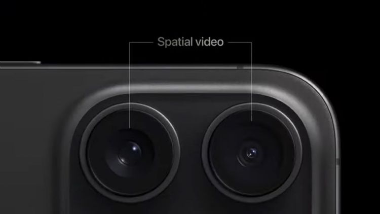 苹果iPhone 15 Pro系列有空间影片拍摄功能，可以与Vision Pro搭配。苹果