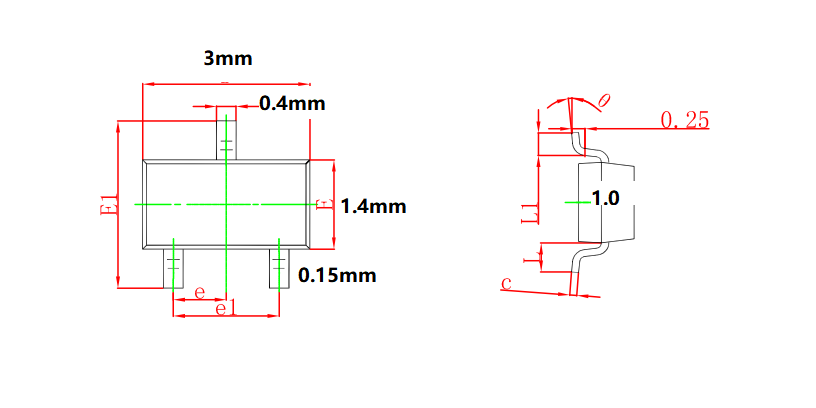 高压开关电源3D PCB绘制教程：SOLIDWORKS绘制SOT23教程